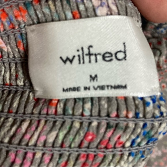 Wilfred Aritzia blouse top medium Lolita prairie babydoll poet NEW - Picture 10 of 11